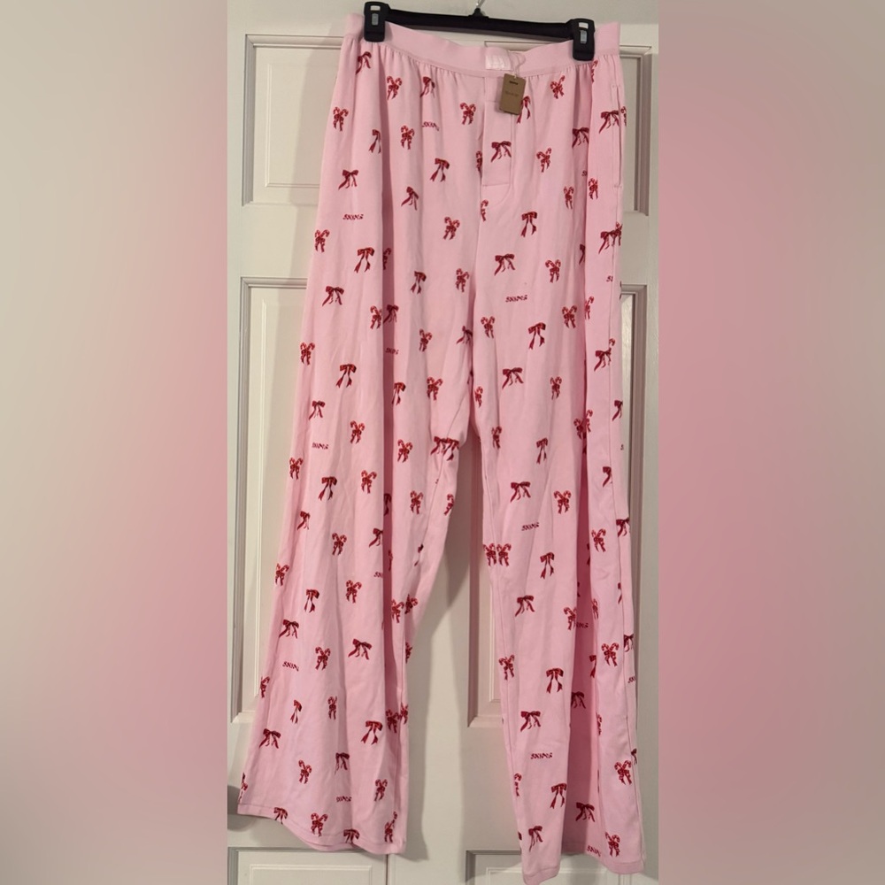 SKIMS  Boyfriend Long Sleeve And Pant Set New - Picture 16 of 16